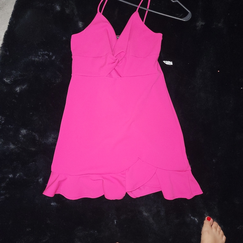 Pink dress